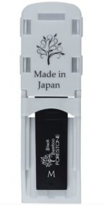 Palheta Forestone (Made In Japan) Black Bamboo para Sax-Soprano (Soft)
