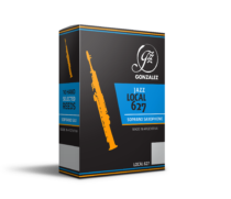 Palheta Gonzalez p/ Sax Soprano n°2 mod. Jazz Local 627