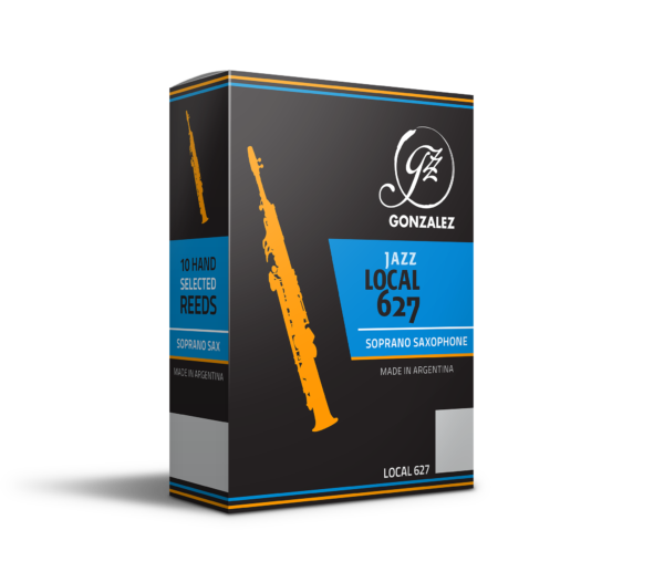 Palheta Gonzalez p/ Sax Soprano n°2 mod. Jazz Local 627