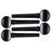 Cravelhas para Violino 4/4 - Stokmans - Ébano - Kit c/ 4 pçs - Imagem 2
