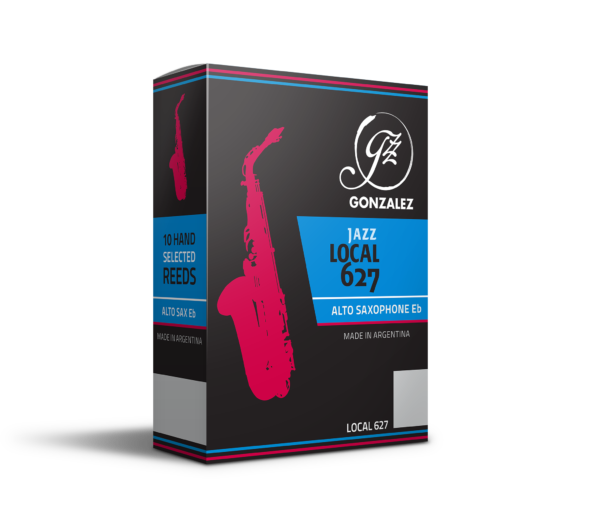 Caixa Palheta Gonzalez p/ Sax Alto n°1,5 Jazz Local 627