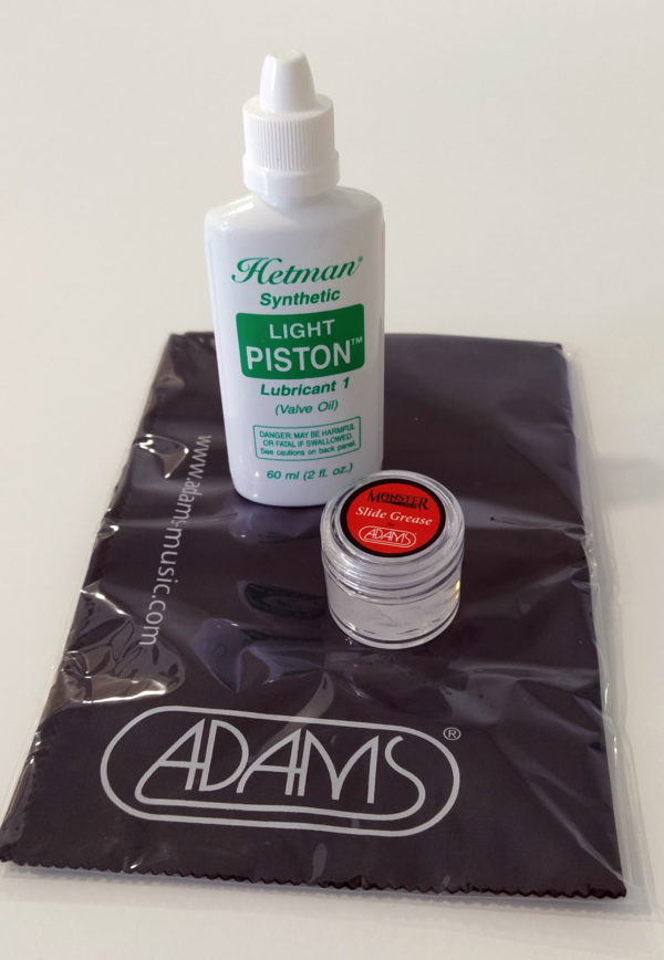 Kit de manutençao para Trompete marca ADAMS ( c/ slide grease )
