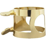 Abraçadeira Presilha Dourado Para Clarineta