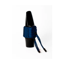 Abraçadeira p/ Sax Alto - Azul marinho - Bambu