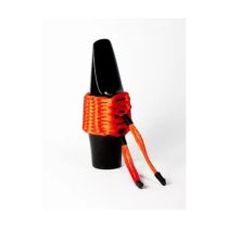 Abraçadeira p/ Sax Alto - Laranja - Bambu