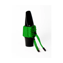 Abraçadeira p/ Sax Alto - Verde claro - Bambu