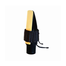 Abraçadeira p/  Sax Tenor - Preto - Bambu
